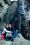 Couple in front of Yosemite Falls, Yosemite National Park