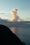 Ridge and Pacific Ocean behind it, Sunset, Koke'e State Park, Kaua'i, Hawaii