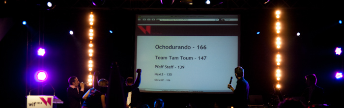 La Team Tam Toum est seconde au vote du public !