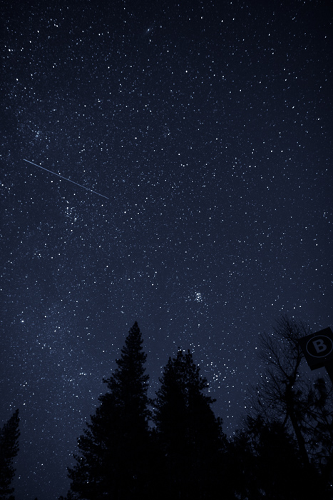 Étoiles dans la nuit, Yosemite National Park