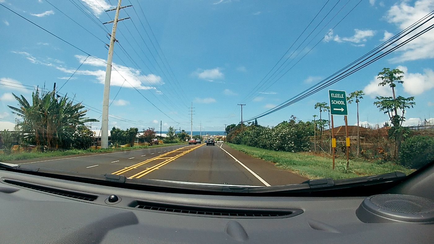 Highway 50, vers Waimea Canyon et Koke'e State Park, Kaua'i, Hawaii
