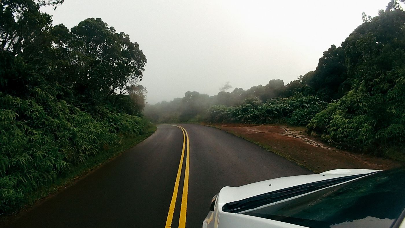 Road to Pu'u o Kila Lookout, Kaua'i, Hawaii