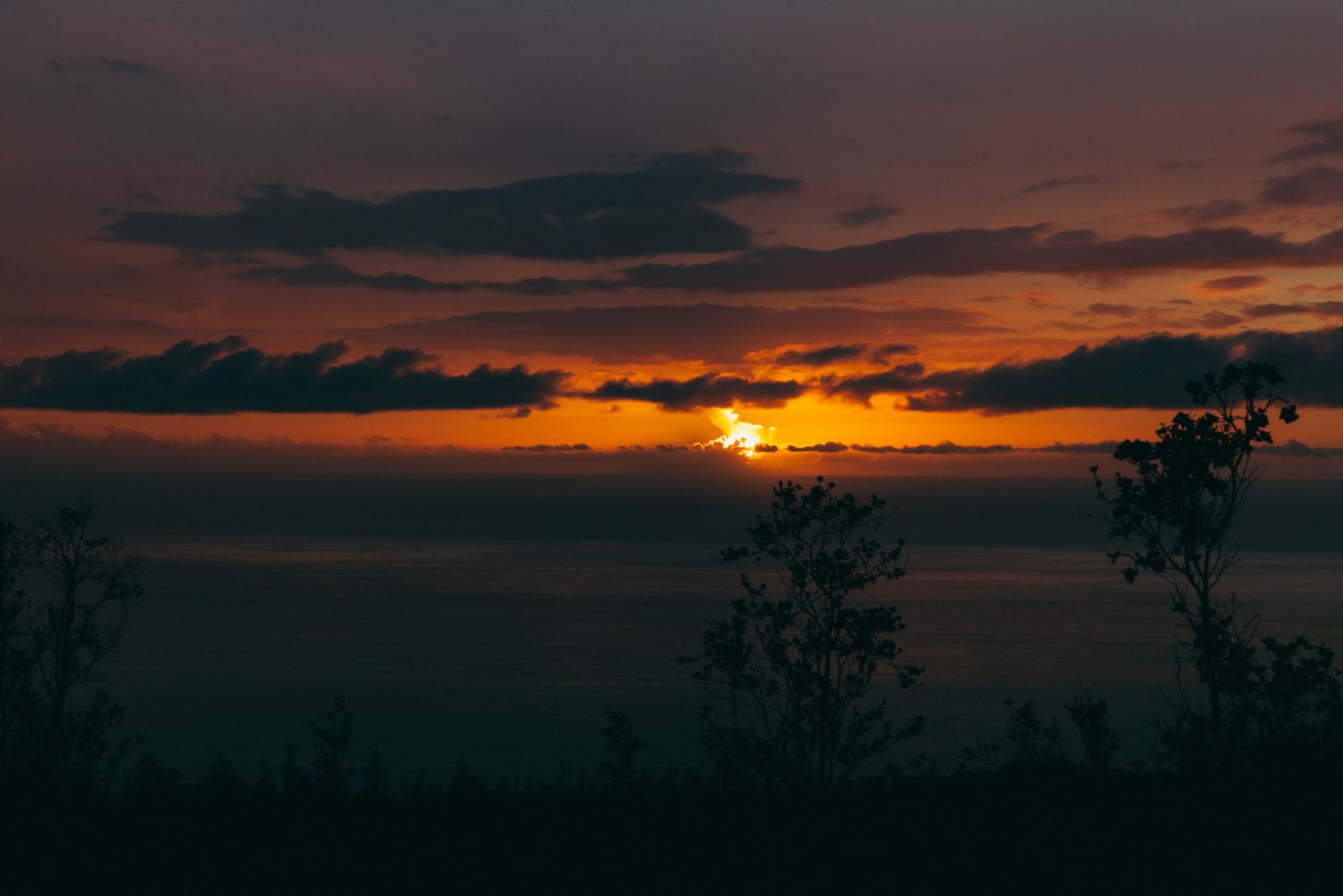 Sunset, Big Island, Hawaii