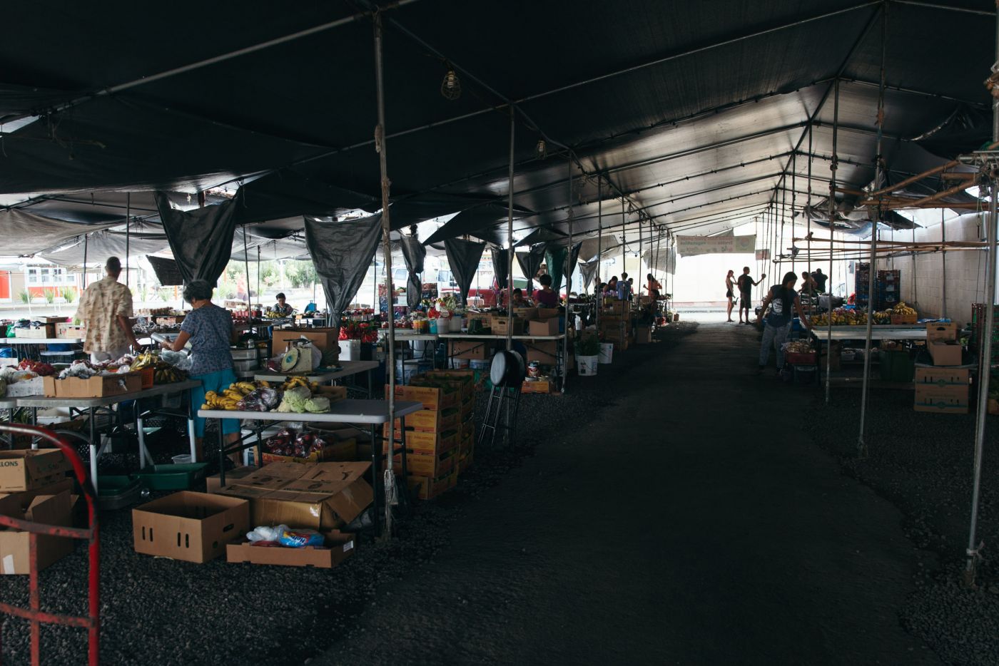 Fresh market, Hilo, Hawaii