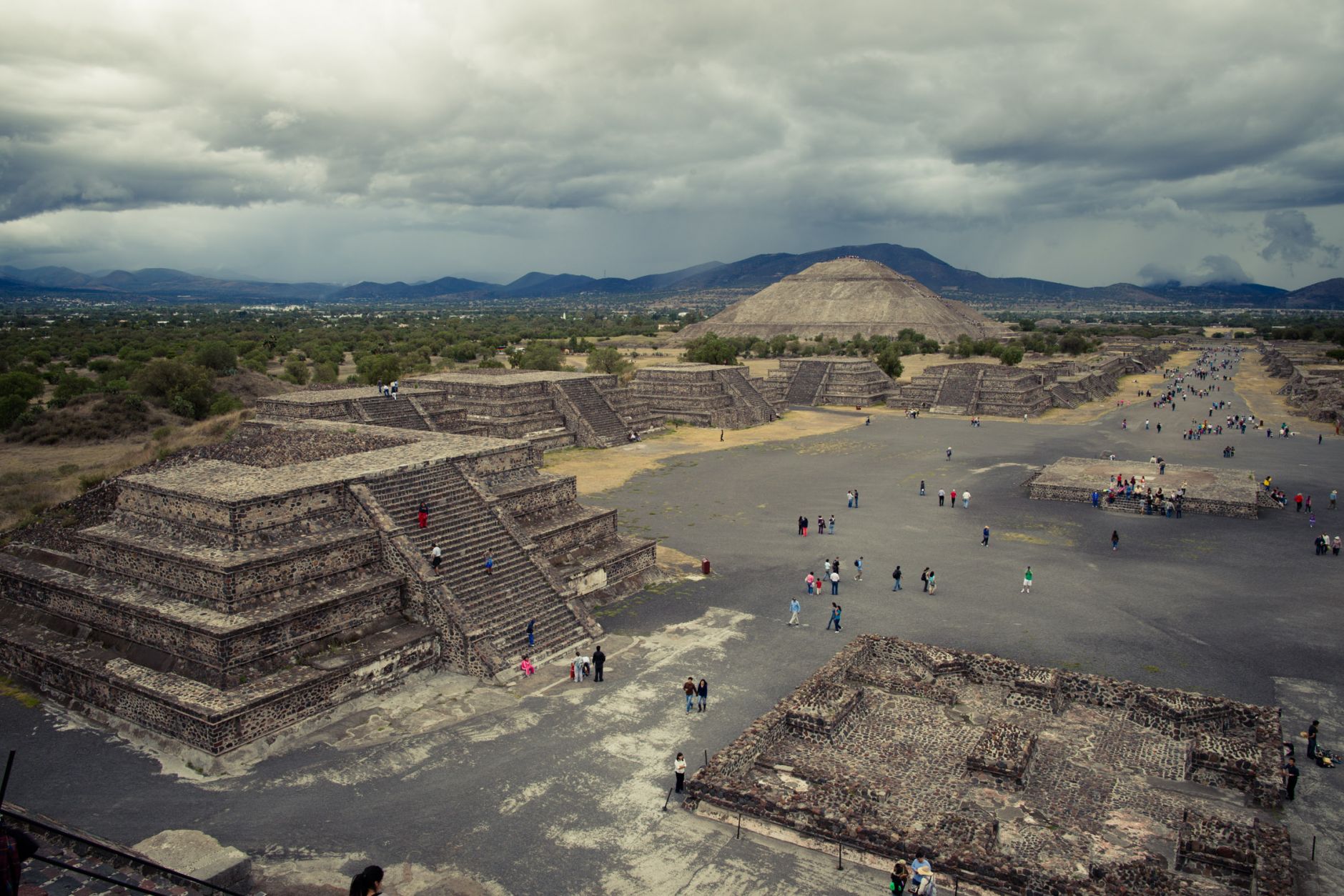 Pyramides de Teotihuacan, Mexique