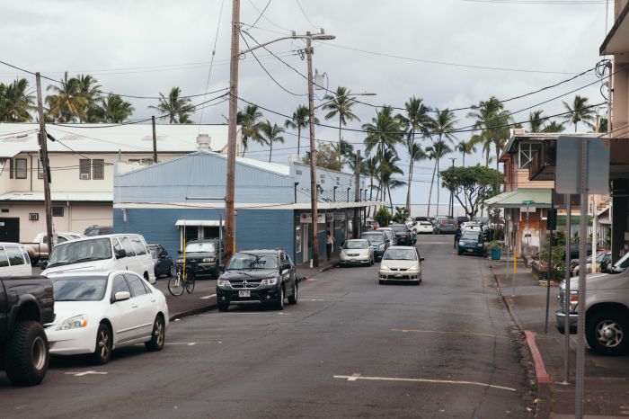 Rues de Hilo, Hawaii