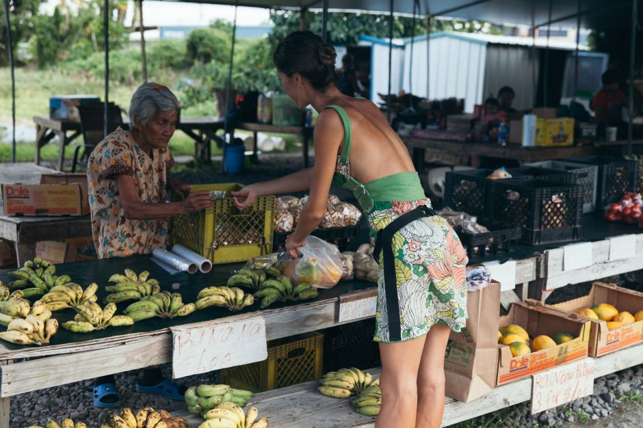 Fresh market, Hilo, Hawaii